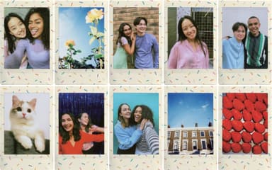 Fujifilm Instax Mini Sprinkles snabbfilm (10-pack)