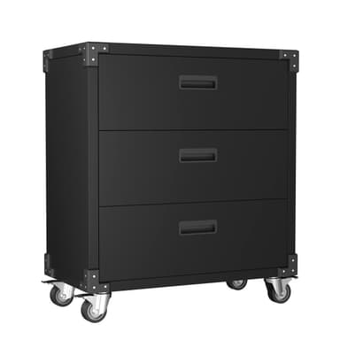 Fornorth Verktygsvagn 90x80x42cm med tre utdragbara lådor