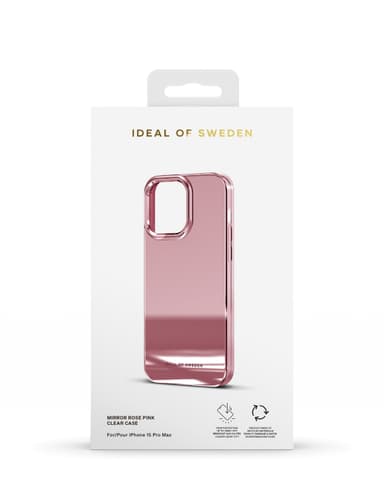 Mirror Case iPhone 15PM Mirror Rose Pink