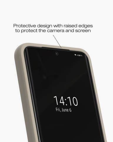 Silicone Case Galaxy S24P Beige