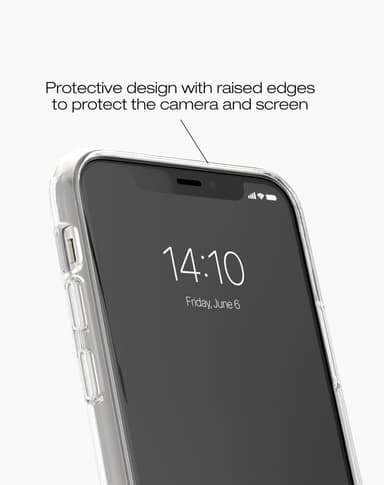 Clear Case iPhone 11/XR Golden Hearts