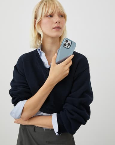 Mirror Case iPhone 14PR Mirror Sky Blue