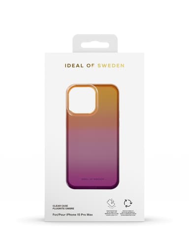 Clear Case iPhone 15PM Vibrant Ombre