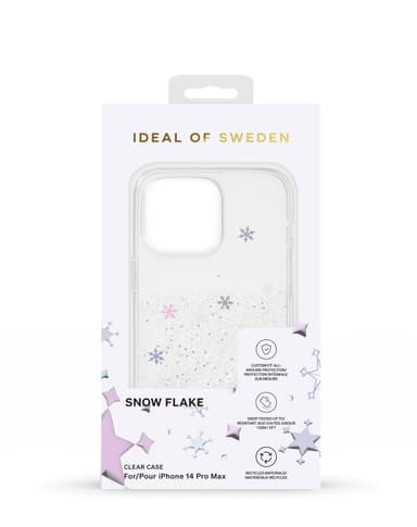 Clear Case iPhone 14PM SnowFlake