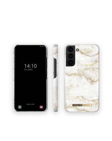 Printed Case Galaxy S22P Golden Pearl Marble