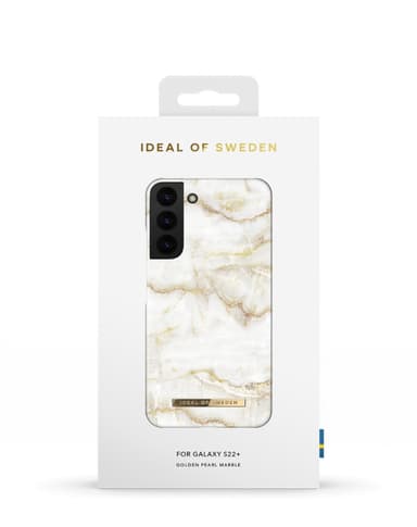 Printed Case Galaxy S22P Golden Pearl Marble