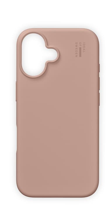 Silicone Case iPhone 16 Blush Pink