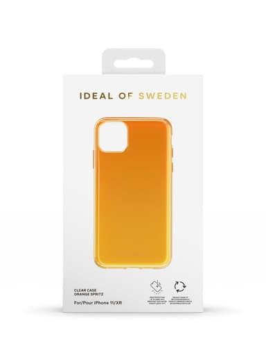 Clear Case iPhone 11/XR Orange Spritz