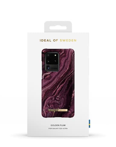 Printed Case Galaxy S20U Golden Plum