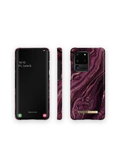 Printed Case Galaxy S20U Golden Plum