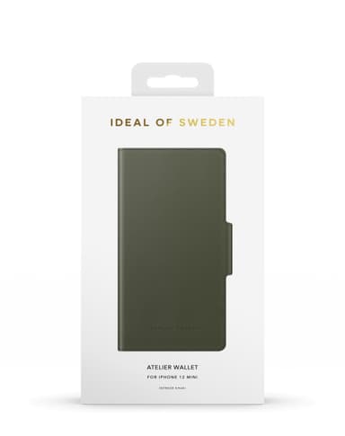 Atelier Wallet iPhone 12 MINI Intense Khaki