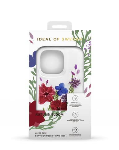 Clear Case iPhone 14PM Autumn Bloom