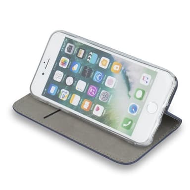 Flipfodral med ställ till iPhone 16 Plus - Marinblå