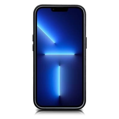 iCarer Läderskal med MagSafe till iPhone 14 Plus - Svart