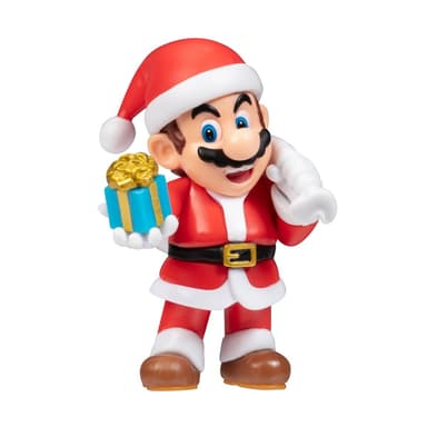 JAKKS Pacific Super Mario Adventskalender 2,5 tums figurer & tillbehör Jultema