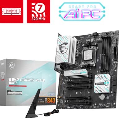 MSI B840 GAMING PLUS WIFI moderkort