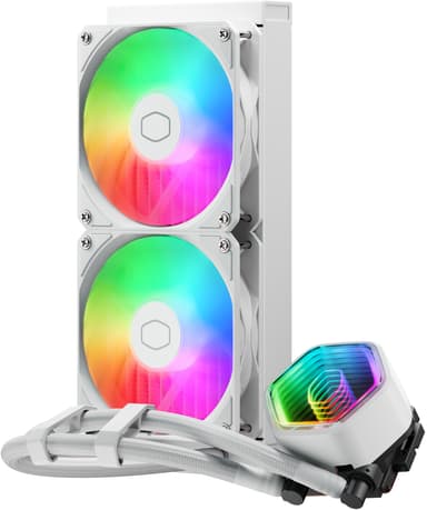 Cooler Master MasterLiquid 240 Core II RGB CPU vätskekylare (vit)