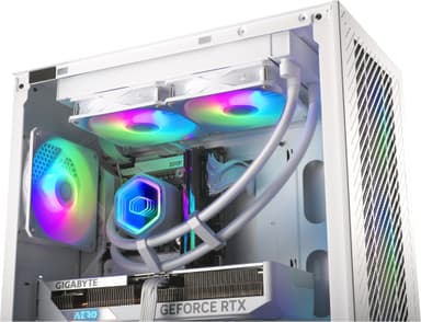 Cooler Master MasterLiquid 240 Core II RGB CPU vätskekylare (vit)