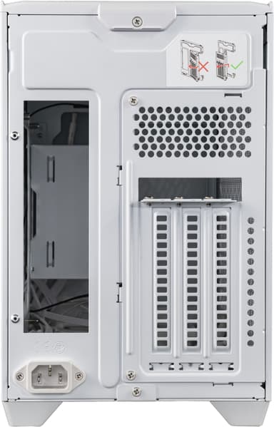 Cooler Master MasterBox NR200P V2 White PC-chassi (vit)