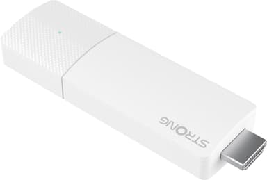 Strong Leap Air Google TV Stick 4K UHD-streamingenhet (vit)