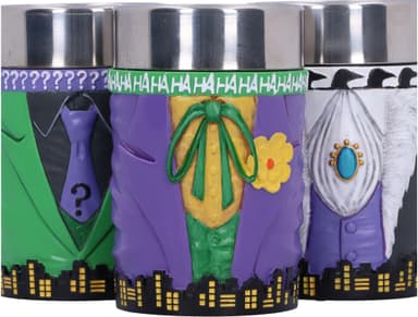 Nemesis Now Batman shotglas (3-pack, skurkar)