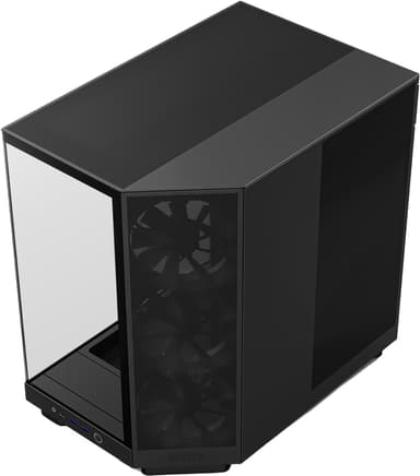 NZXT H6 Flow 2024 PC chassi (svart)