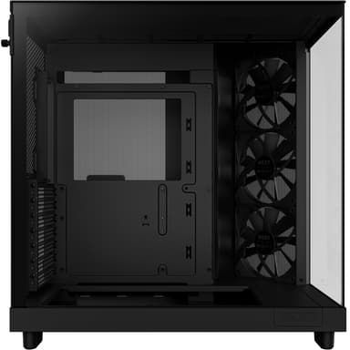 NZXT H6 Flow 2024 PC chassi (svart)