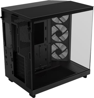 NZXT H6 Flow RGB 2024 PC chassi (svart)
