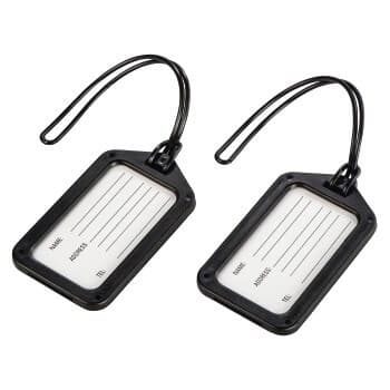 Hama Bagagelapp 2-pack Svart