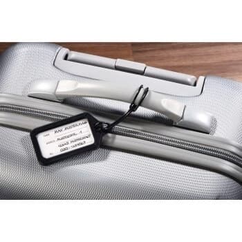 Hama Bagagelapp 2-pack Svart