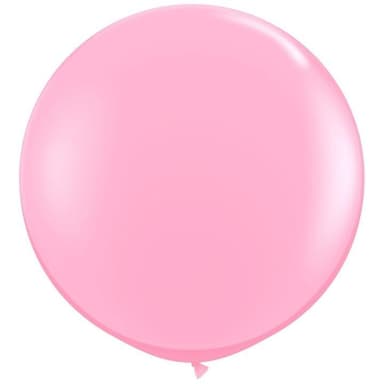 GIGANTISK ballong, 100 cm, 1st, Rosa