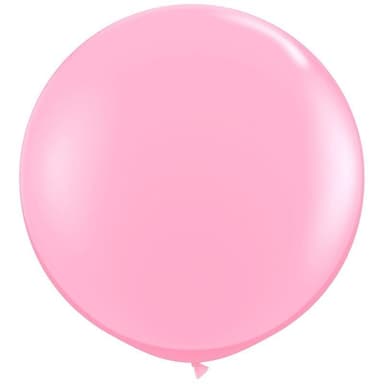GIGANTISK ballong, 100 cm, 1st, Rosa