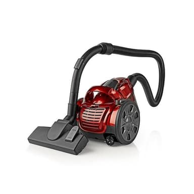 Nedis Dammsugare utan påse | Påslös | 700 W | Dammkapacitet: 1.5 l | Kombi Borste | aktionsradie: 7 m | HEPA luftfilter | Antracit / Röd