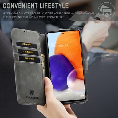 Flip Folio Fodral med korthållare Kickstand Skyddsfodral för iPhone Gr