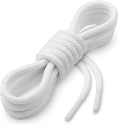 Stövelskosnören 5-par Vit 140 cm