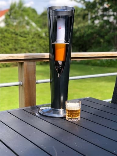 Öldispenser med kylande isfunktion
