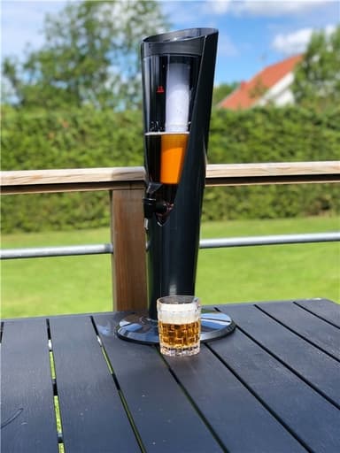 Öldispenser med kylande isfunktion