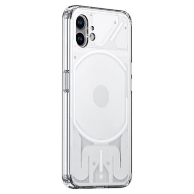 SKALO Nothing Phone (1) Shockproof Clear Hybrid Skal - Transparent