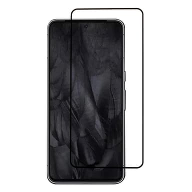 2-PACK SKALO Google Pixel 8 5G Heltäckande Skärmskydd Härdat Glas - Svart