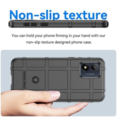 SKALO Motorola Moto E13 4G Rugged Shield Stöttåligt TPU-skal
