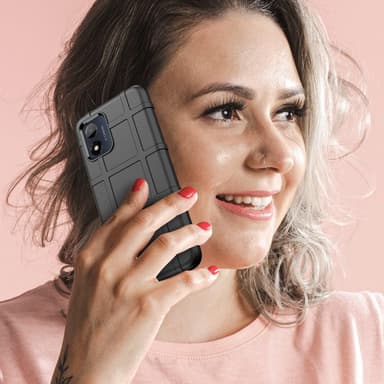 SKALO Motorola Moto E13 4G Rugged Shield Stöttåligt TPU-skal
