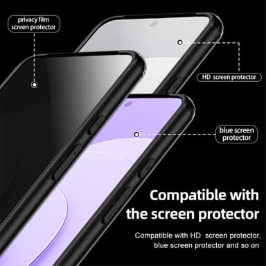 SKALO Google Pixel 8 Pro TPU Clear Hybrid Skal - Svart