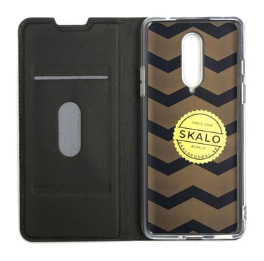 SKALO Oneplus 8 Plånboksfodral Ultratunn design - Guld