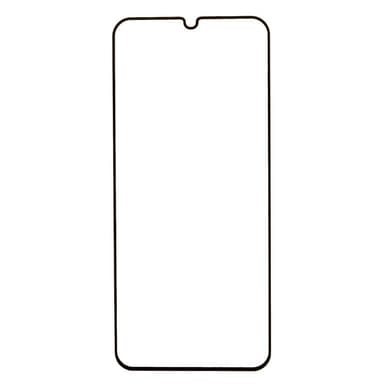 2-PACK SKALO Samsung A14 4G/5G Heltäckande Skärmskydd Härdat Glas - Svart