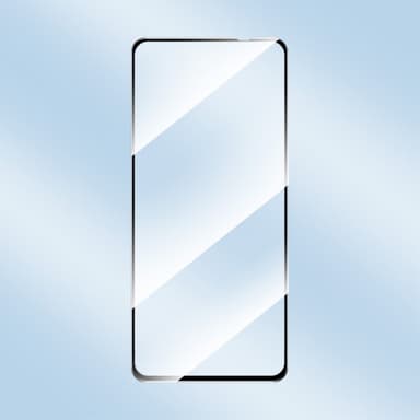 SKALO Xiaomi Redmi 12 4G/5G Heltäckande Skärmskydd Härdat Glas - Svart