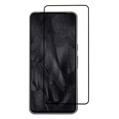 SKALO Google Pixel 8 5G Heltäckande Skärmskydd Härdat Glas - Svart