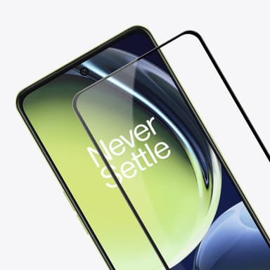 SKALO OnePlus Nord CE 3 Lite 5G Heltäckande Skärmskydd Härdat Glas - Svart