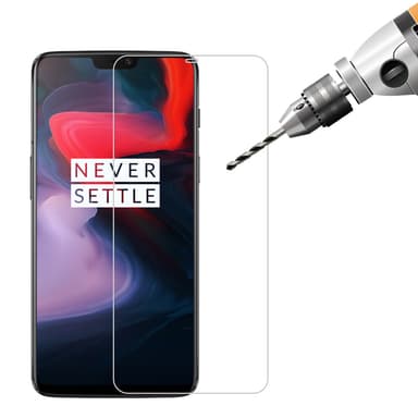 SKALO OnePlus 6 Skärmskydd i Härdat glas