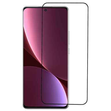 2-PACK SKALO Xiaomi 13 5G Heltäckande Skärmskydd Härdat Glas - Svart