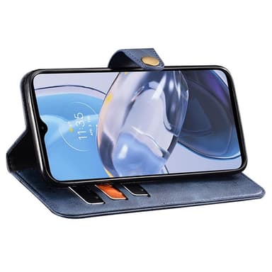 SKALO Motorola Moto G23 4G IDEWEI Plånboksfodral i PU-Läder - Röd